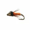 Stillwater Aylotts Orange Nymph Gold Bead - 1 Dozen