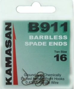 Kamasan B911 BX HTN Size 20 Hooks To Nylon 10pc