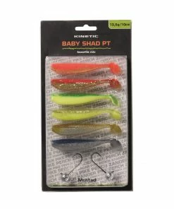 Kinetic Baby Shad PT Selection 6+2pc