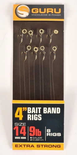 Guru Ready Tied MWG Bait Band Rigs 1 Guru Ready Tied MWG Bait Band Rigs