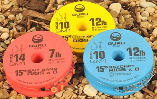 Guru Ready Tied QM1 Bait Band Rig 1 Guru Ready Tied QM1 Bait Band Rig