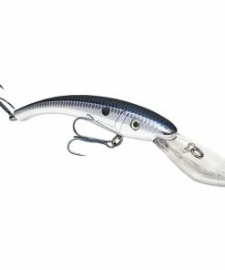 Strike King Banana Shad 5" -Glasgow Angling banana20shad20chrome20blue