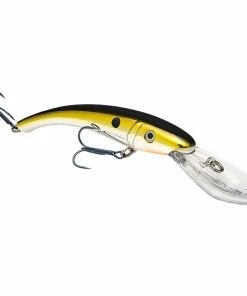 Strike King Banana Shad 5" -Glasgow Angling banana20shad20gold20black20back