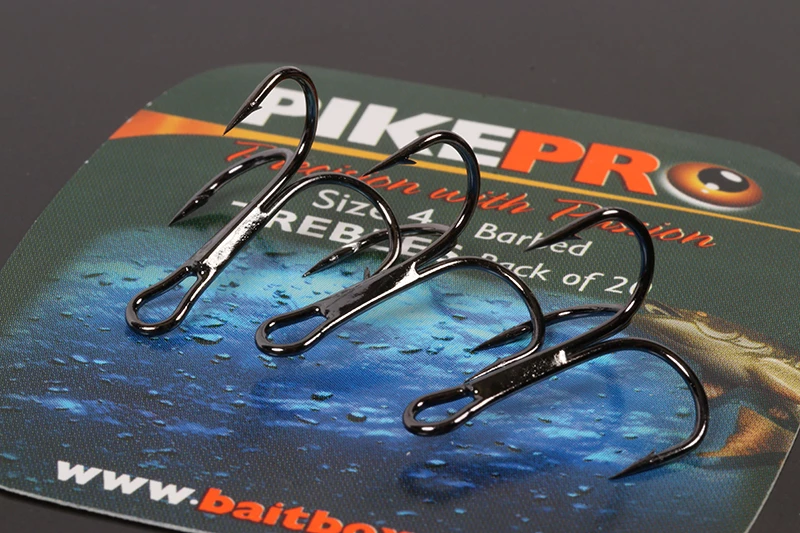 PikePro Barbed Trebles 1 PikePro Barbed Trebles