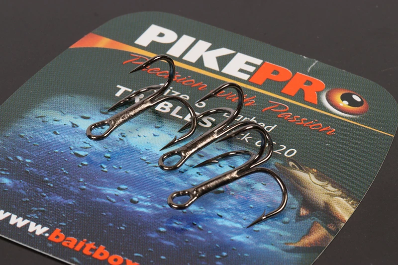 PikePro Barbed Trebles 2 PikePro Barbed Trebles - Image 2