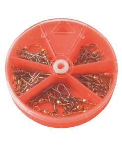 Kinetic Barrel Swivel with Snap Assortment