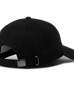 Buff Baseball Cap -Glasgow Angling baseball cap solid black 3