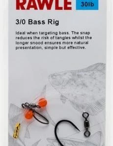 Cox & Rawle Bass Beach Rig (Fixed Ledger Short Snood) Sz3/0