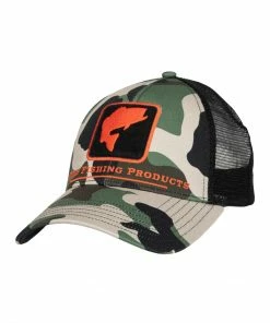 Simms Bass Icon Trucker Woodland Camo