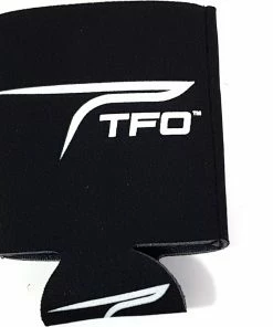TFO Beer Koozy & Decals -Glasgow Angling beer koozy decal black