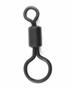Carptronix Big Ring Swivel Black 10pc