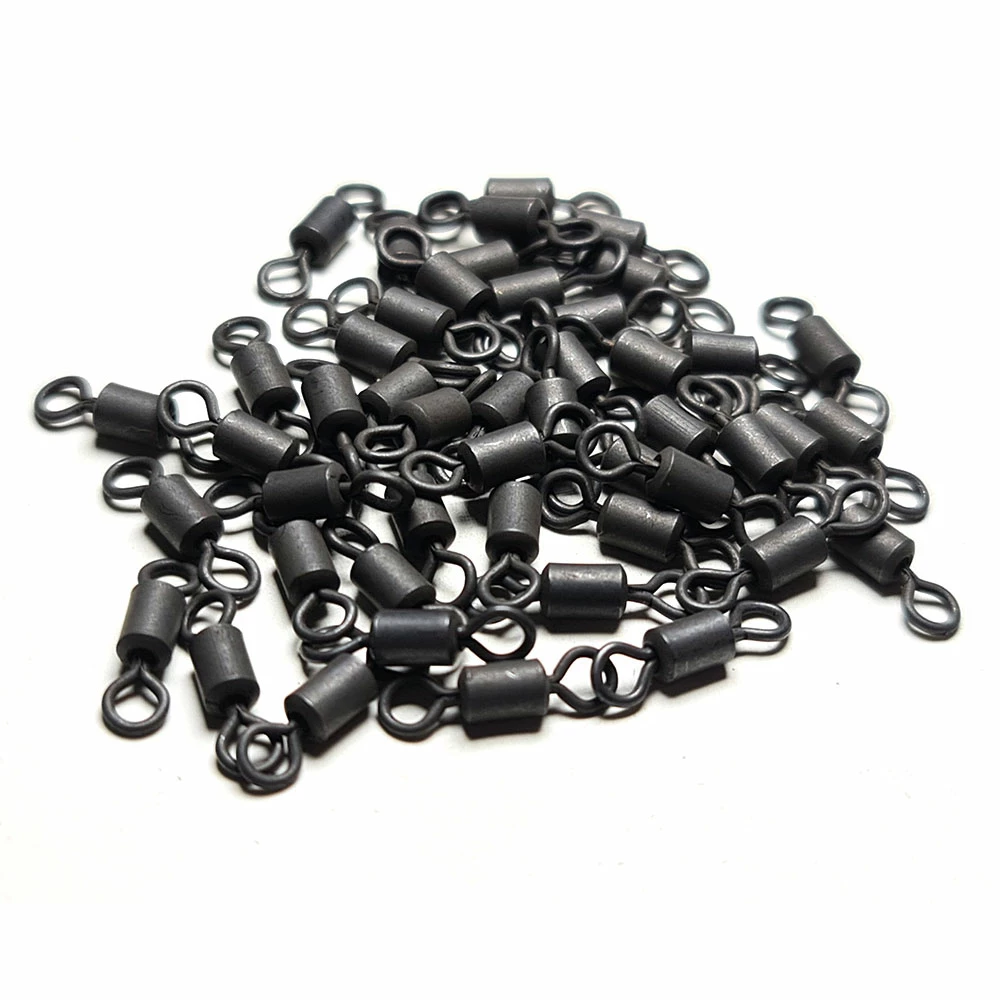 TF Gear Big Eye Rolling Swivels Sz8 20pc 1 TF Gear Big Eye Rolling Swivels Sz8 20pc