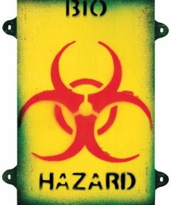Kombat Bio Hazard Sign 8in x 10in