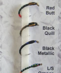 Grando Flies Black Buzzers