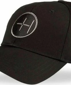 Hawke Black Cotton Twill Cap (One Size)
