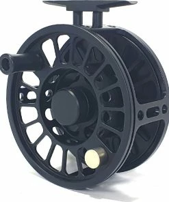 Stillwater CNC Black Shadow II #7/9 Fly Reel -Glasgow Angling black shadow fly reel front side