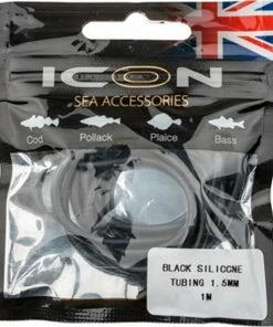 Leeda ICON Black Silicone Tubing