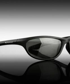 Wychwood Black Wrap Sunglasses