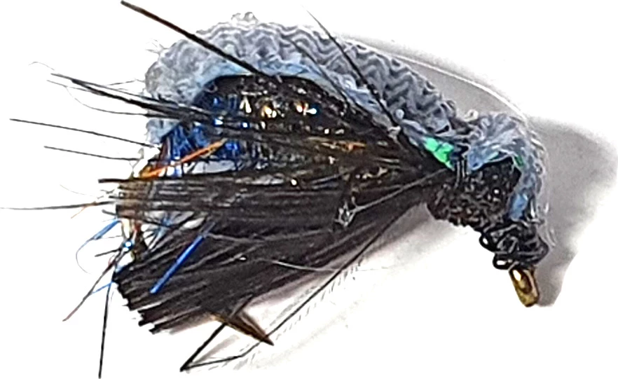 Stillwater Black Beetle Size 12 - 1 Dozen 1 Stillwater Black Beetle Size 12 - 1 Dozen