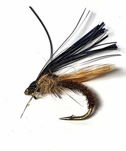 Stillwater Black Emerger Size 12 - 1 Dozen