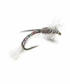 Stillwater Black Rainbow Twinkle Polyrib Buzzer - 1 Dozen
