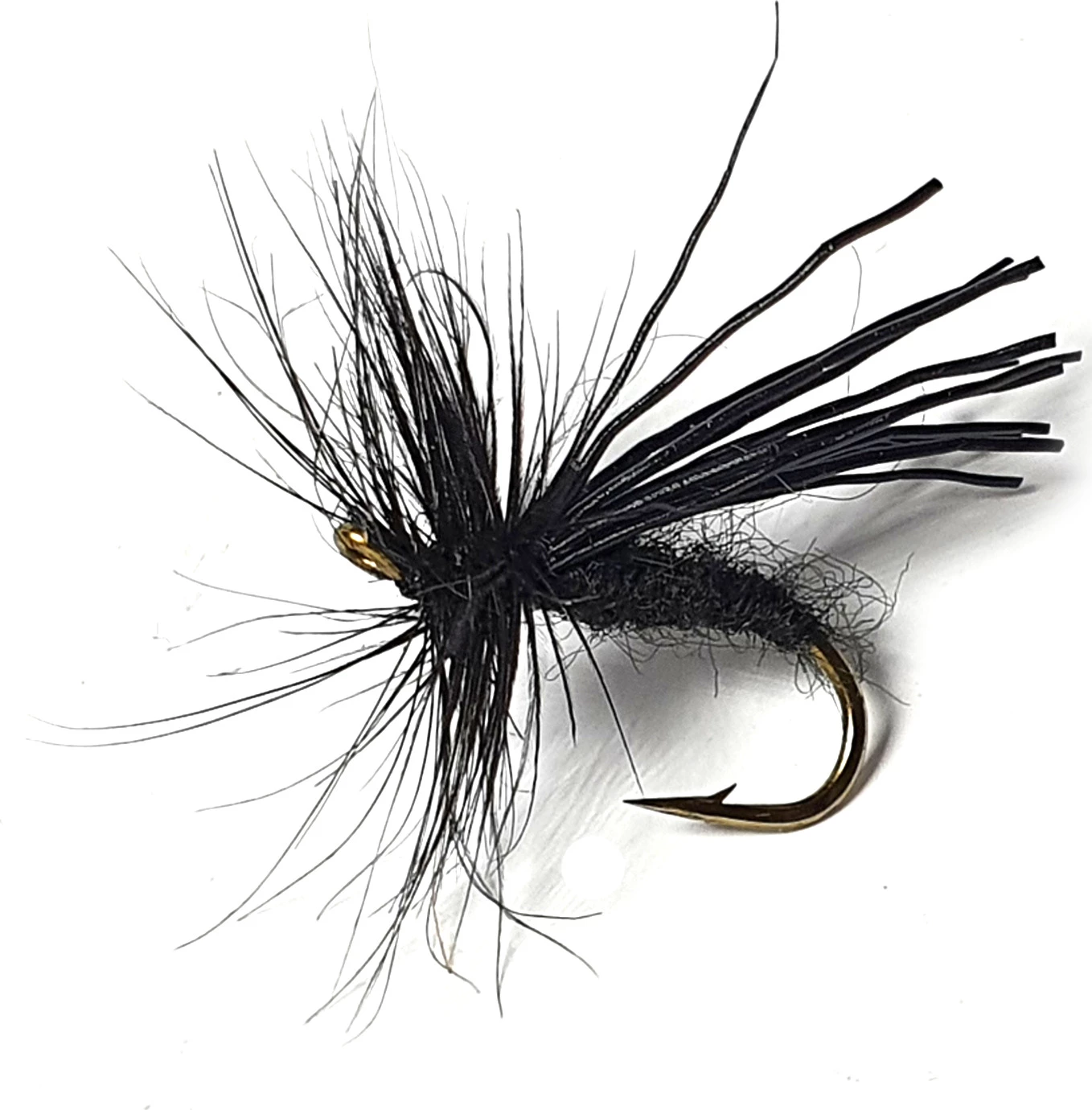 Stillwater Black Sedge Dry Fly - 1 Dozen 1 Stillwater Black Sedge Dry Fly - 1 Dozen