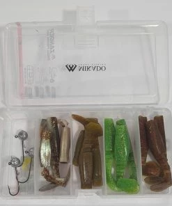 Mikado Boxed Lure Set -Glasgow Angling boxed lure set small pike scaled