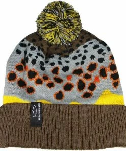 Rep Your Water Brown Trout Skin 2.0 Knit Hat Beanie