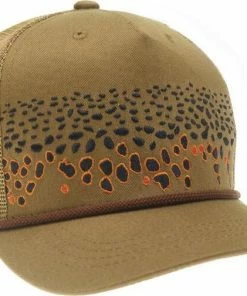 Rep Your Water Brown Trout Skin Hat Trucker Cap