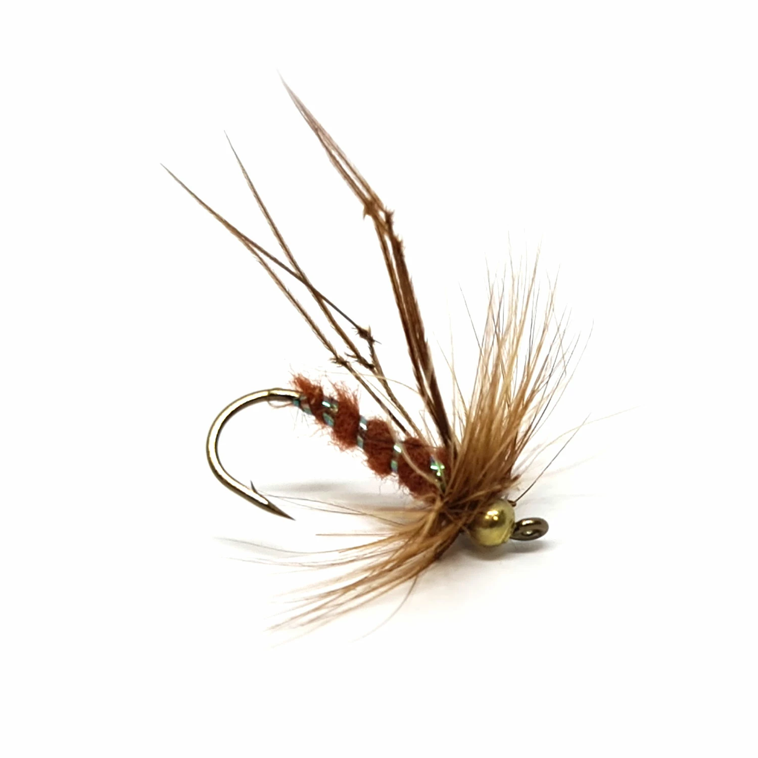 Stillwater Brown Gold Bead Hopper - 1 Dozen 1 Stillwater Brown Gold Bead Hopper - 1 Dozen
