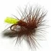 Stillwater Brown Palmer Dry Fly - 1 Dozen