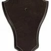 Decoy Buck Trophy Plate Dark Wood 20 x 12 cm