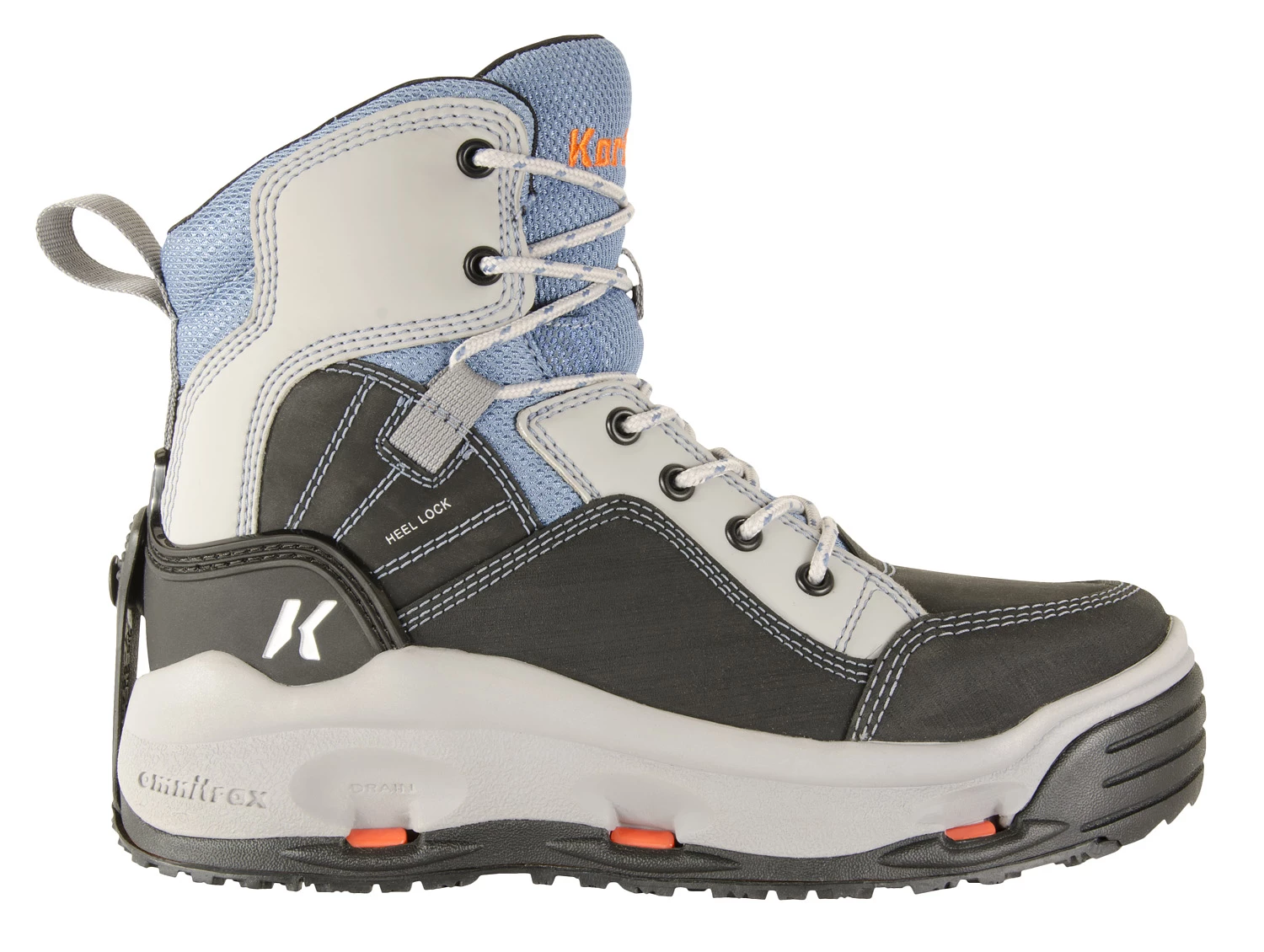 Korkers Buckskin Mary OmniTrax Interchangeable Sole Wading Boots 4 Korkers Buckskin Mary OmniTrax Interchangeable Sole Wading Boots - Image 4