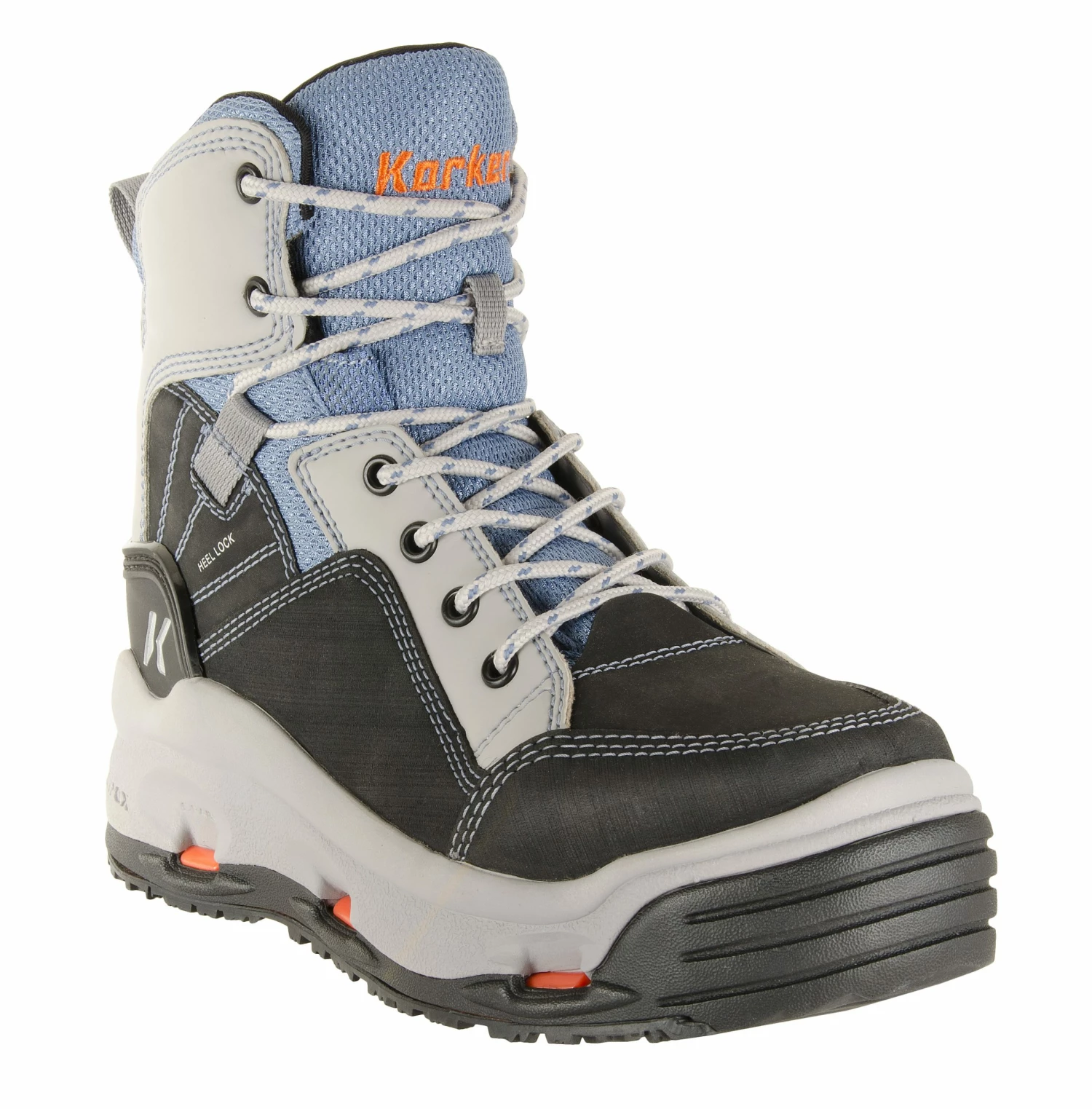 Korkers Buckskin Mary OmniTrax Interchangeable Sole Wading Boots 1 Korkers Buckskin Mary OmniTrax Interchangeable Sole Wading Boots