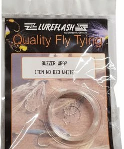 Lureflash Buzzer Wrap -Glasgow Angling buzzer wrap white