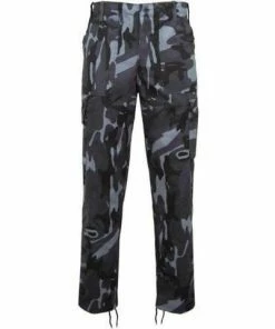 Game Camo Cargo Trousers Regular Waist -Glasgow Angling camo cargo trousers regular waist midnight