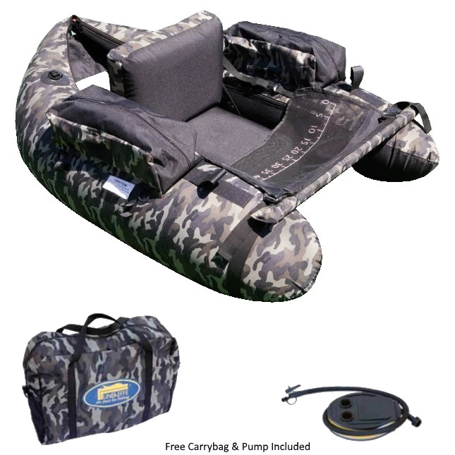 Lineaeffe Camo Float Tube with Pump and Carry Bag 1 Lineaeffe Camo Float Tube with Pump and Carry Bag