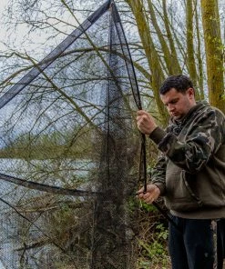 Fox Camo Landing Net Replacement Mesh -Glasgow Angling camo landing net replacement mesh9