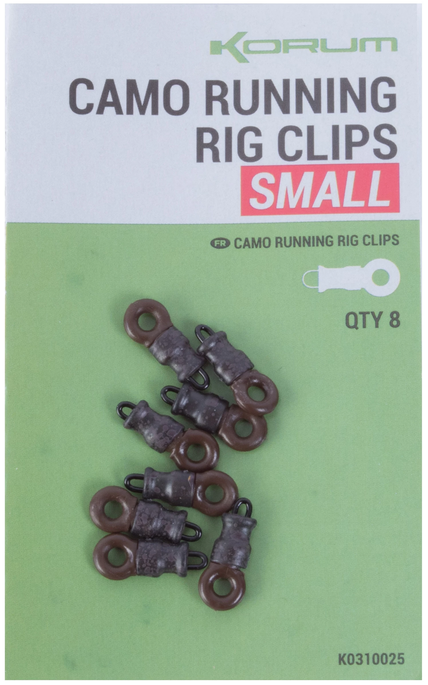 Korum Camo Running Rig Clips 3 Korum Camo Running Rig Clips - Image 3