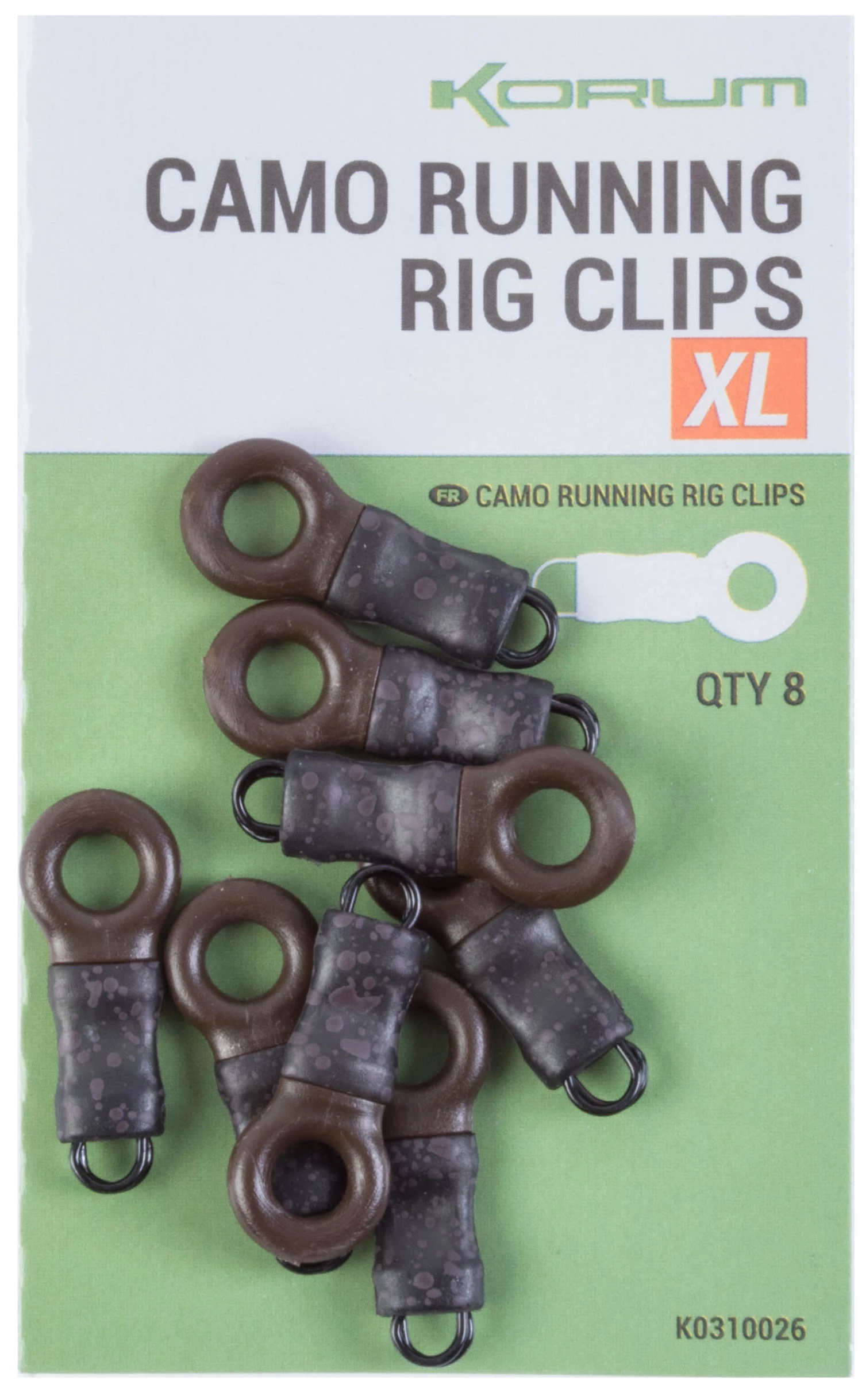 Korum Camo Running Rig Clips 4 Korum Camo Running Rig Clips - Image 4