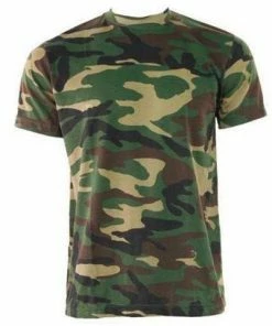 Game Camouflage T Shirt -Glasgow Angling camouflage tshirt woodland camo