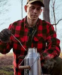 Seeland Canada Shirt -Glasgow Angling canada shirt red check 5