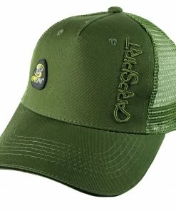 Carp Spirit Cap Baseball Green CS Triangle Logo