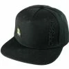 Carp Spirit Cap Flat Peak Black CS Trilobe Logo