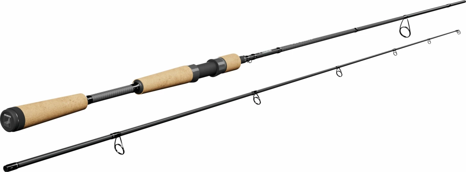 Sportex Captor RS-2 Spin Baitcast Rod 2pc 1 Sportex Captor RS-2 Spin Baitcast Rod 2pc
