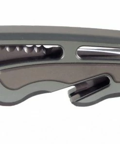 Stillwater Carbide Folding Knife -Glasgow Angling carbide folding knife grey closed scaled