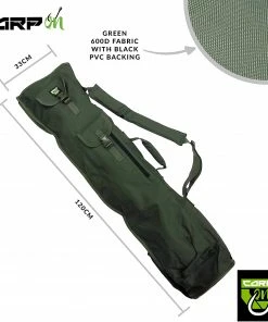 Carp On 600D 4 Rod Quiver Bag -Glasgow Angling carp on 4 rod quiver bag green 3