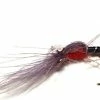 Stillwater CDC Buzzer Red with Black Thorax Size 14 - 1 Dozen