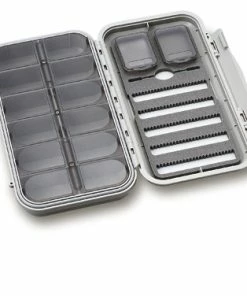 C&F Design Slitted Foam and Compartment Waterproof Box for Nymphs