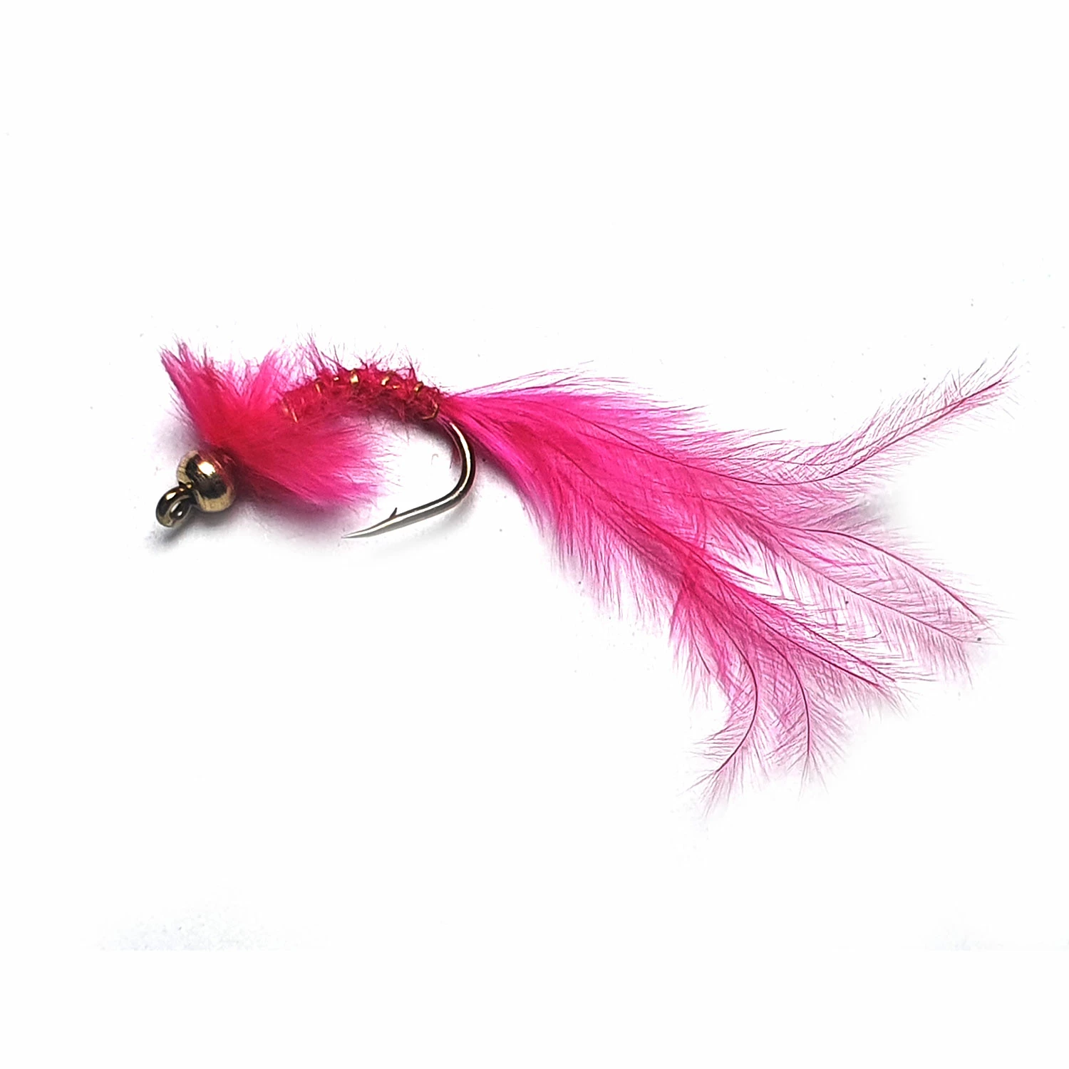 Stillwater Circle Gold Bead Blood Worm Size 10 - 1 Dozen 1 Stillwater Circle Gold Bead Blood Worm Size 10 - 1 Dozen